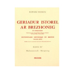 Dictionnaire historique du breton - Volume 1
